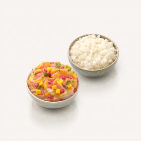 Ceviche Daurade & Leche Mangue