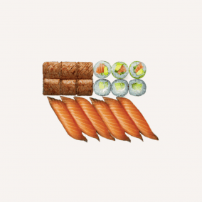 Salmon Aburi Box