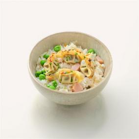 Gyozas Poulet et Riz Cantonais