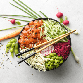 Poke Bowl Sweet Salmon