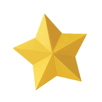 Yellow big star